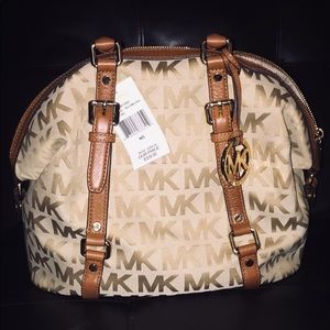 NEW-MICHAEL KORS BEDFORD MEDIUM SATCHEL